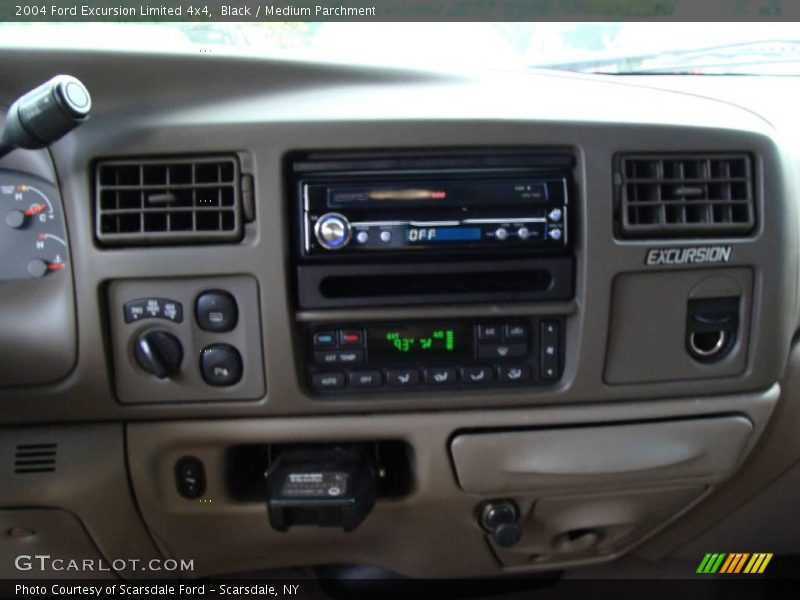Black / Medium Parchment 2004 Ford Excursion Limited 4x4