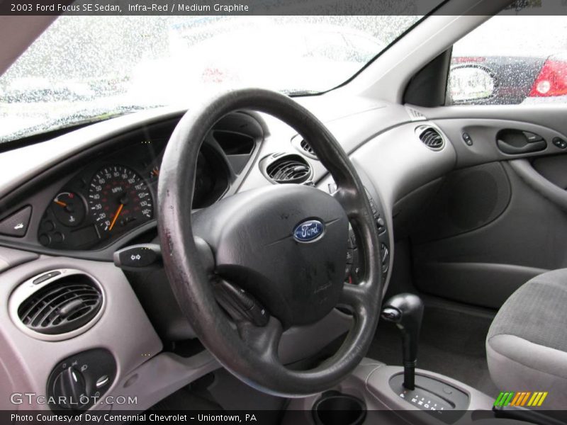 Infra-Red / Medium Graphite 2003 Ford Focus SE Sedan