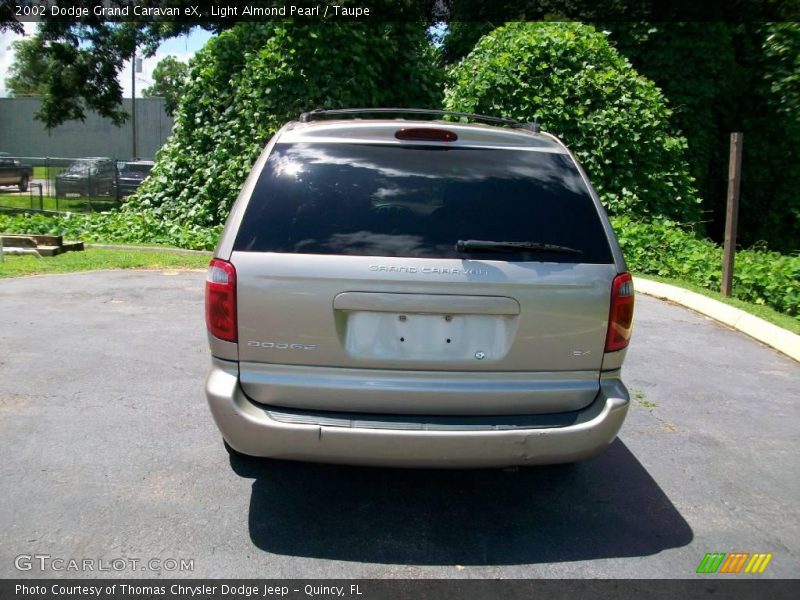 Light Almond Pearl / Taupe 2002 Dodge Grand Caravan eX