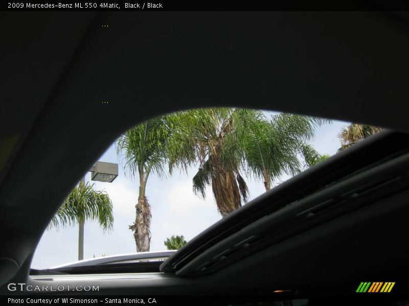 Black / Black 2009 Mercedes-Benz ML 550 4Matic