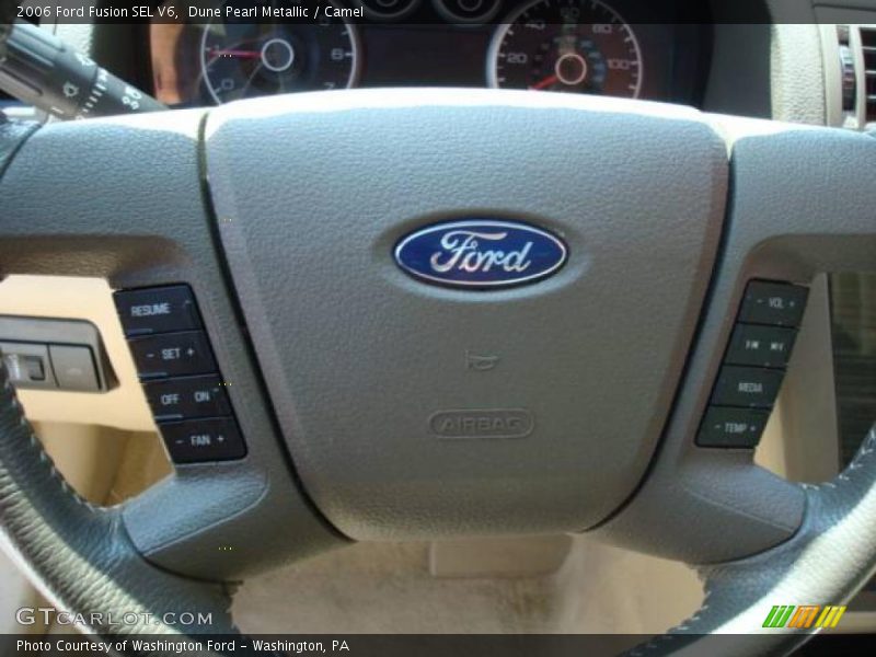 Dune Pearl Metallic / Camel 2006 Ford Fusion SEL V6