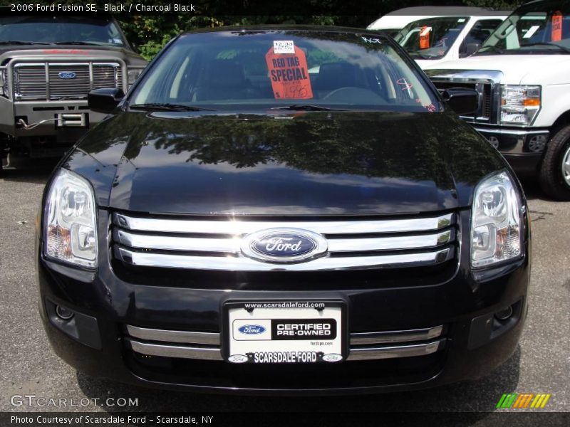 Black / Charcoal Black 2006 Ford Fusion SE