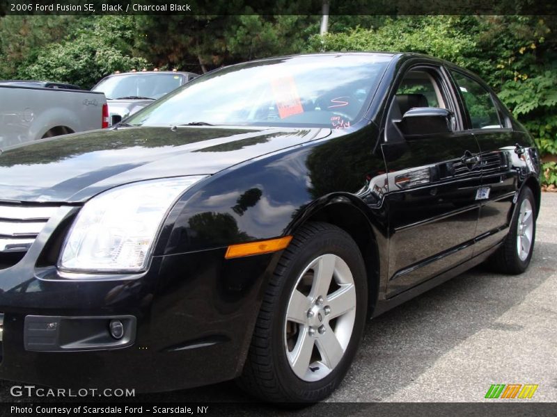 Black / Charcoal Black 2006 Ford Fusion SE
