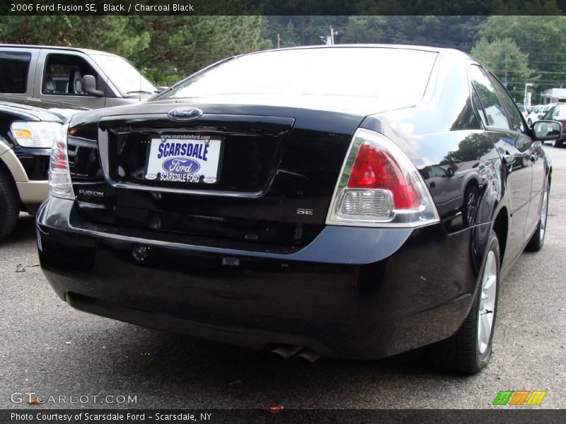 Black / Charcoal Black 2006 Ford Fusion SE