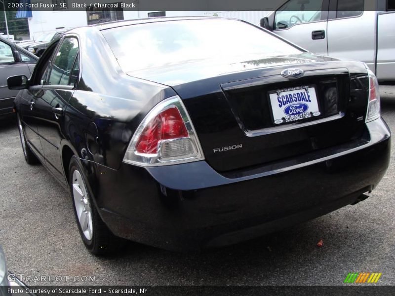 Black / Charcoal Black 2006 Ford Fusion SE