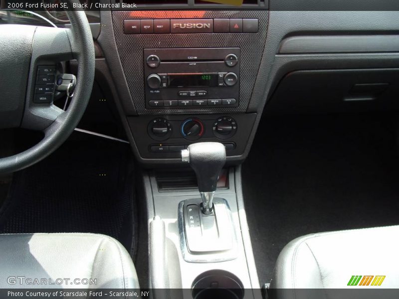 Black / Charcoal Black 2006 Ford Fusion SE