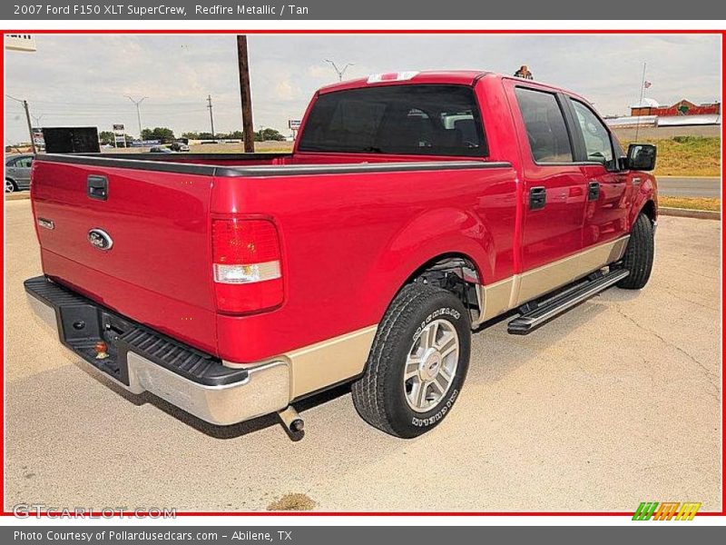 Redfire Metallic / Tan 2007 Ford F150 XLT SuperCrew