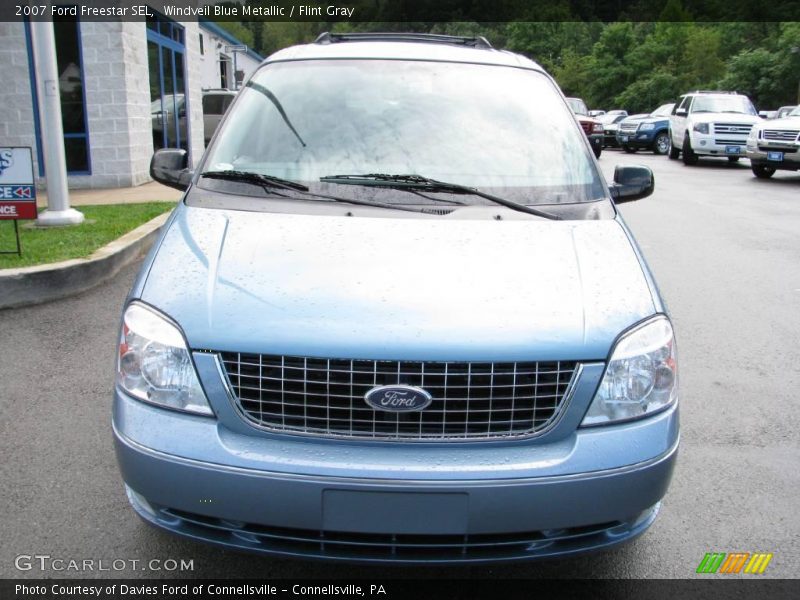 Windveil Blue Metallic / Flint Gray 2007 Ford Freestar SEL