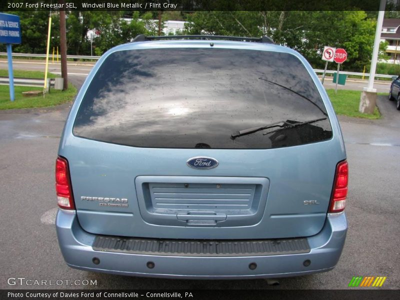 Windveil Blue Metallic / Flint Gray 2007 Ford Freestar SEL