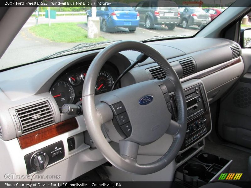 Windveil Blue Metallic / Flint Gray 2007 Ford Freestar SEL