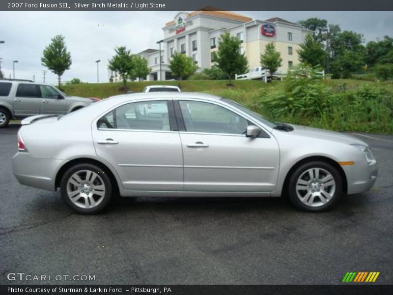 Silver Birch Metallic / Light Stone 2007 Ford Fusion SEL