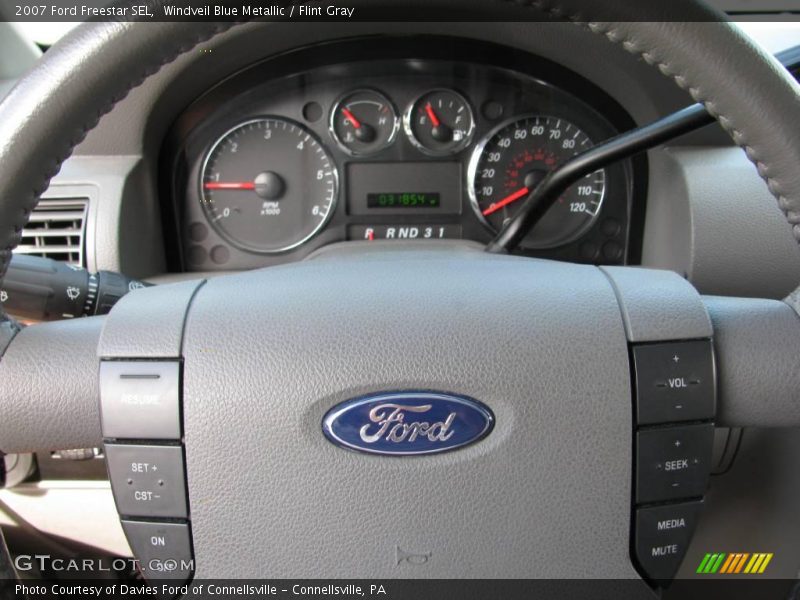 Windveil Blue Metallic / Flint Gray 2007 Ford Freestar SEL
