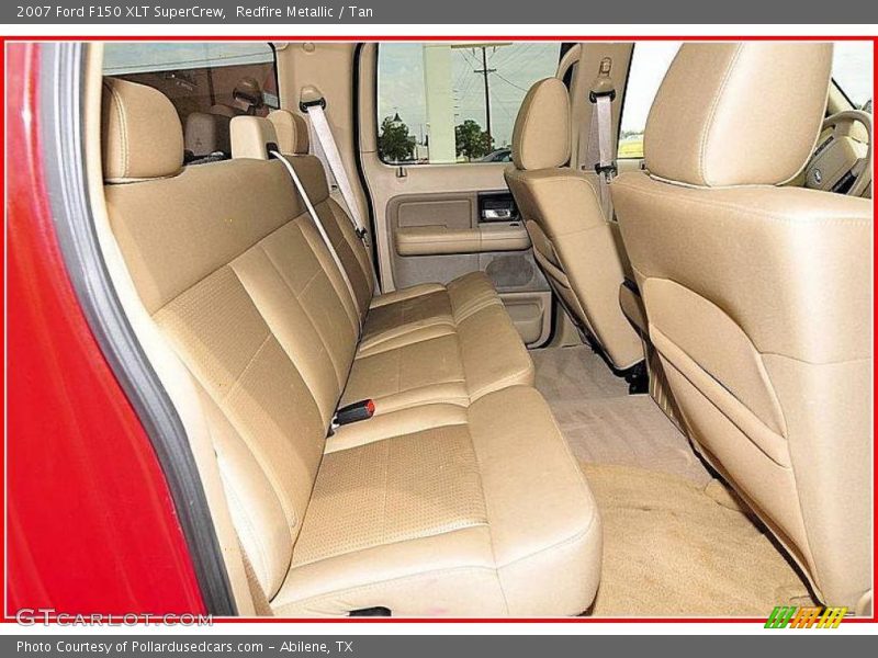 Redfire Metallic / Tan 2007 Ford F150 XLT SuperCrew