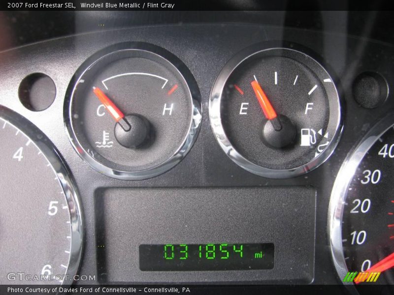 Windveil Blue Metallic / Flint Gray 2007 Ford Freestar SEL