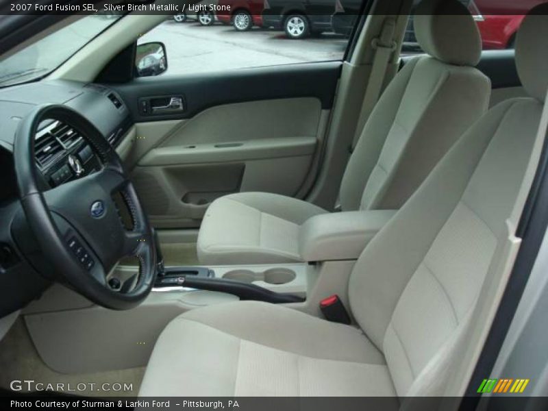 Silver Birch Metallic / Light Stone 2007 Ford Fusion SEL
