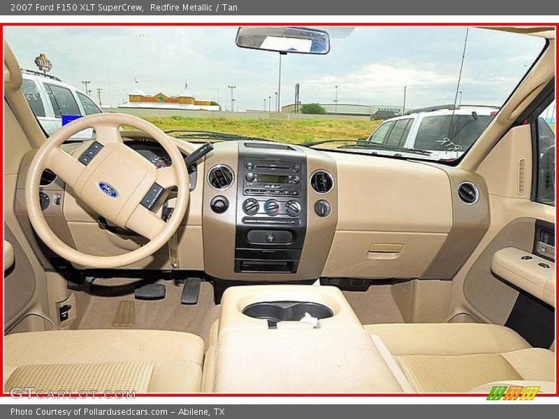 Redfire Metallic / Tan 2007 Ford F150 XLT SuperCrew