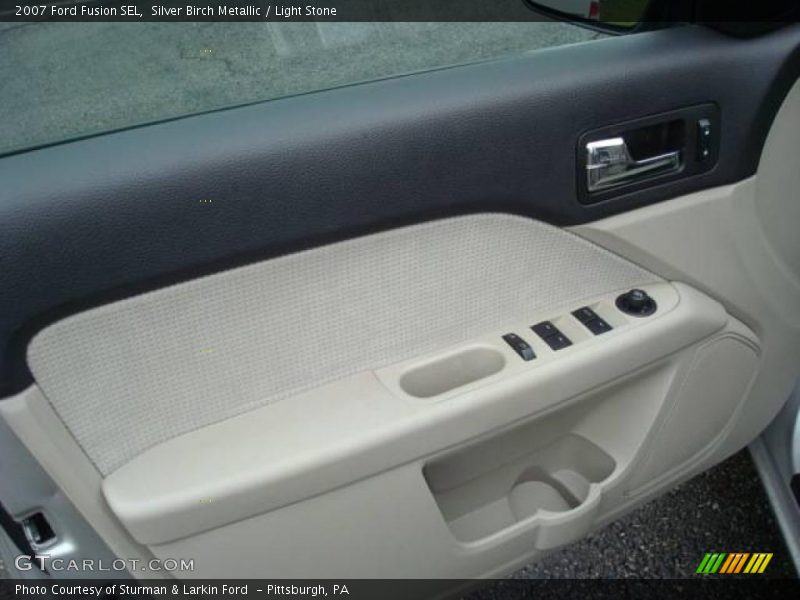 Silver Birch Metallic / Light Stone 2007 Ford Fusion SEL