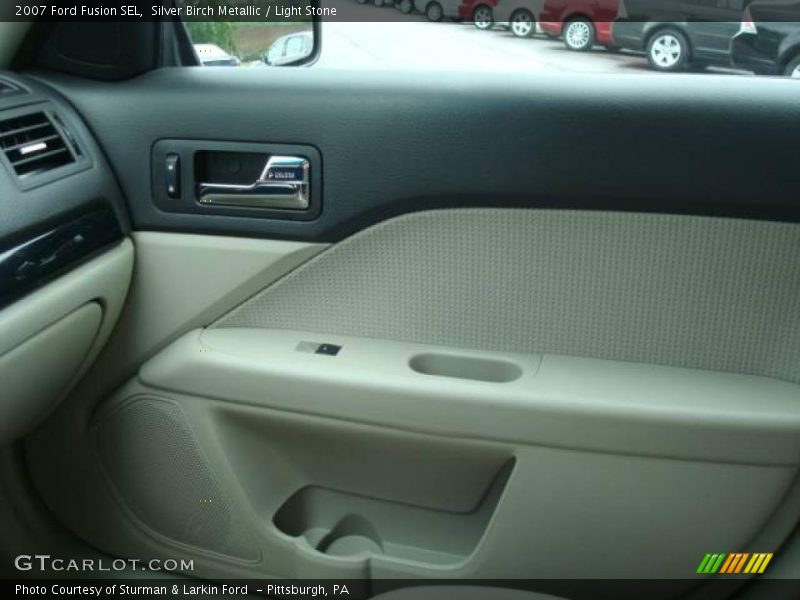 Silver Birch Metallic / Light Stone 2007 Ford Fusion SEL