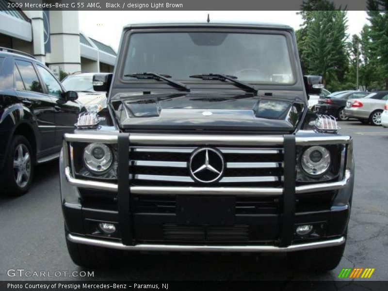 Black / designo Light Brown 2009 Mercedes-Benz G 55 AMG