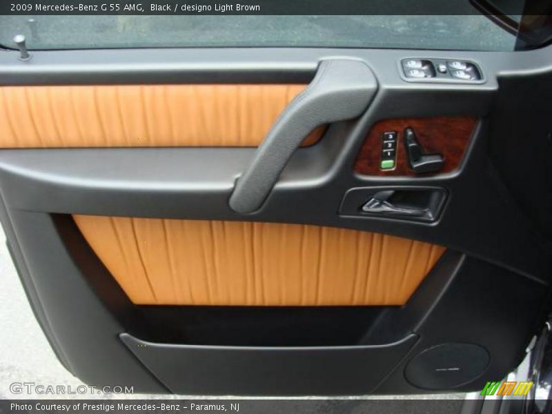 Black / designo Light Brown 2009 Mercedes-Benz G 55 AMG