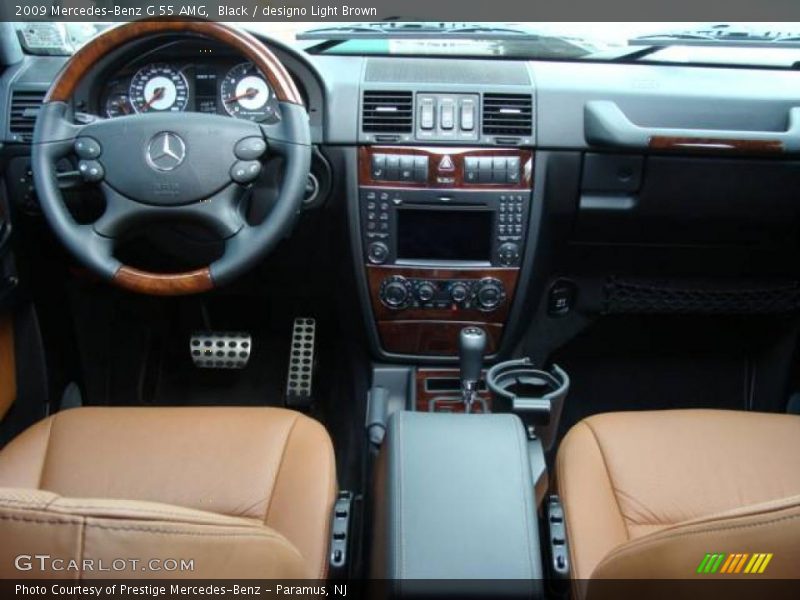 Black / designo Light Brown 2009 Mercedes-Benz G 55 AMG