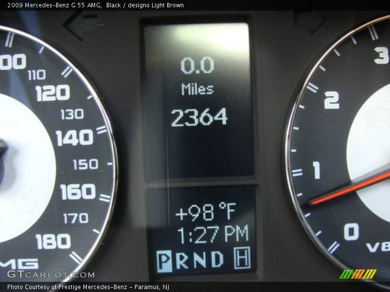 Black / designo Light Brown 2009 Mercedes-Benz G 55 AMG