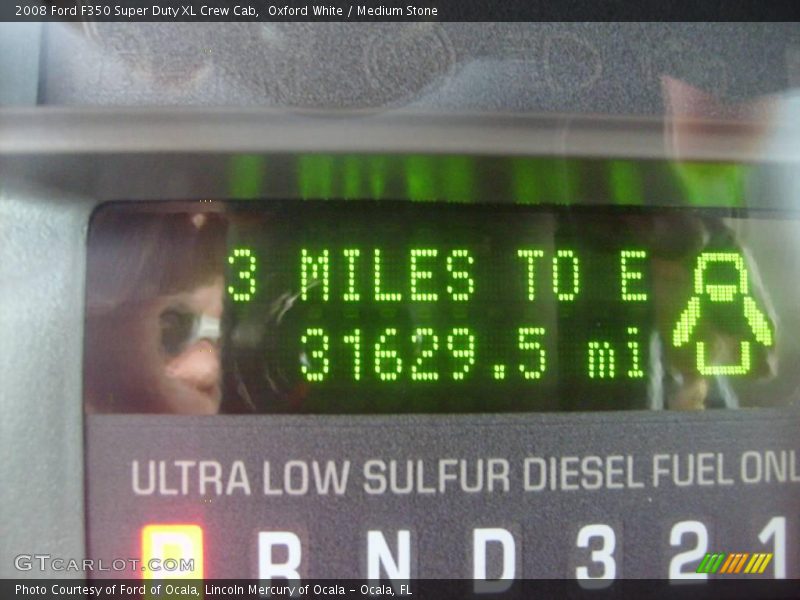 Oxford White / Medium Stone 2008 Ford F350 Super Duty XL Crew Cab