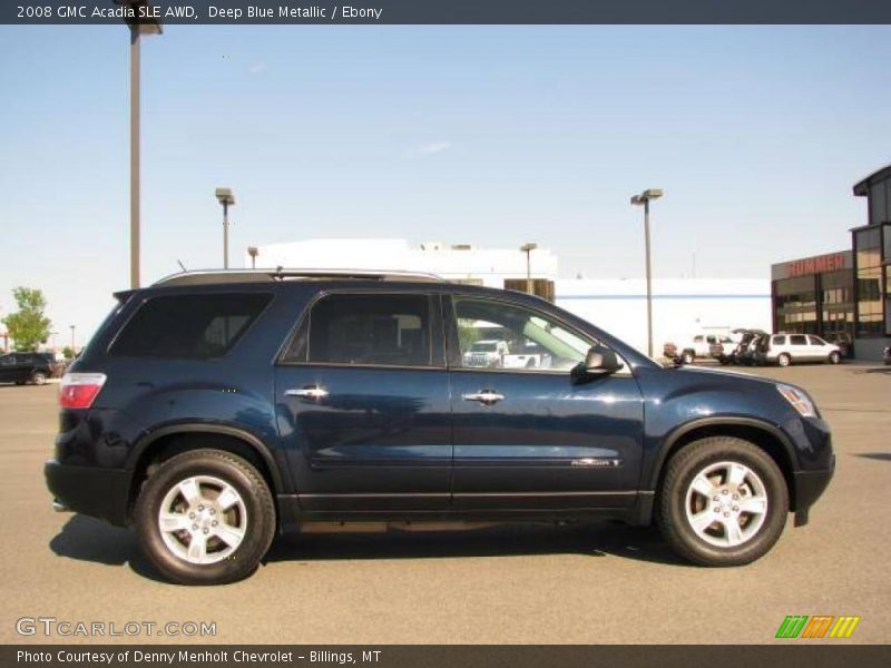 Deep Blue Metallic / Ebony 2008 GMC Acadia SLE AWD