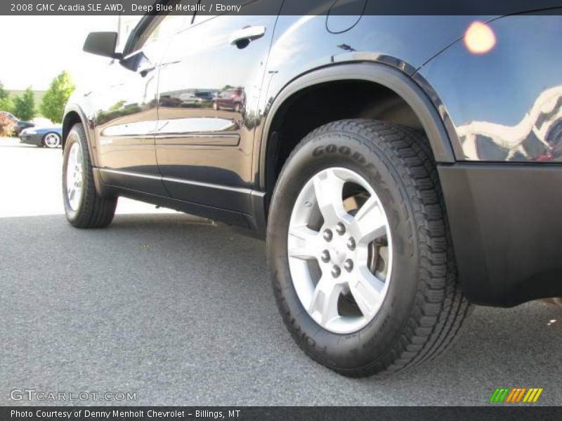 Deep Blue Metallic / Ebony 2008 GMC Acadia SLE AWD