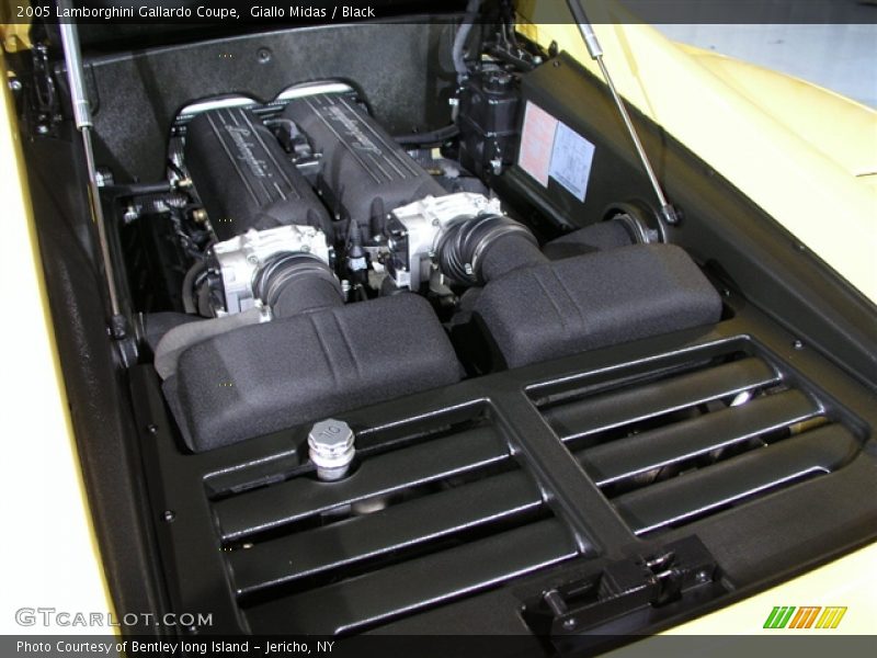 Giallo Midas / Black 2005 Lamborghini Gallardo Coupe