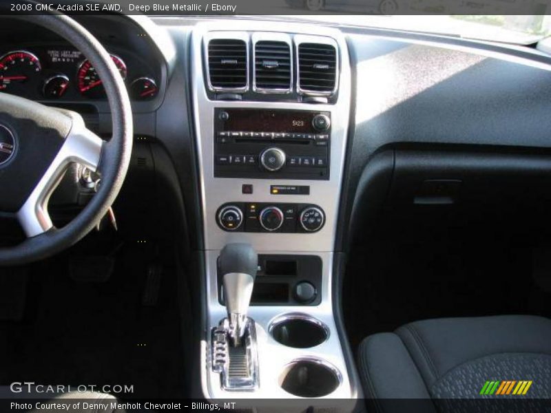 Deep Blue Metallic / Ebony 2008 GMC Acadia SLE AWD