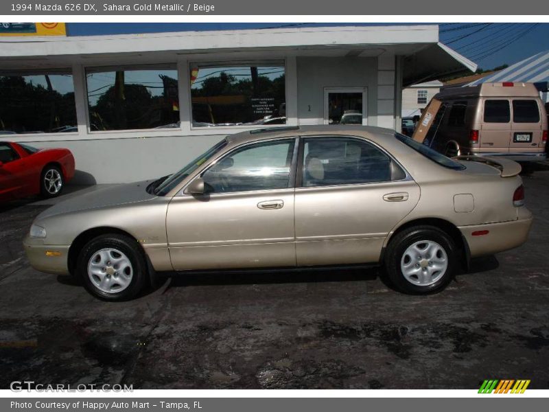 Sahara Gold Metallic / Beige 1994 Mazda 626 DX
