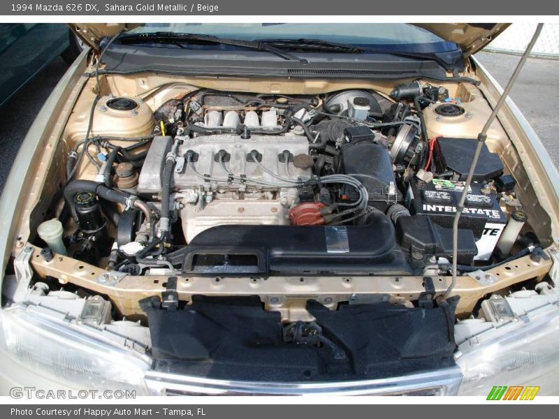Sahara Gold Metallic / Beige 1994 Mazda 626 DX