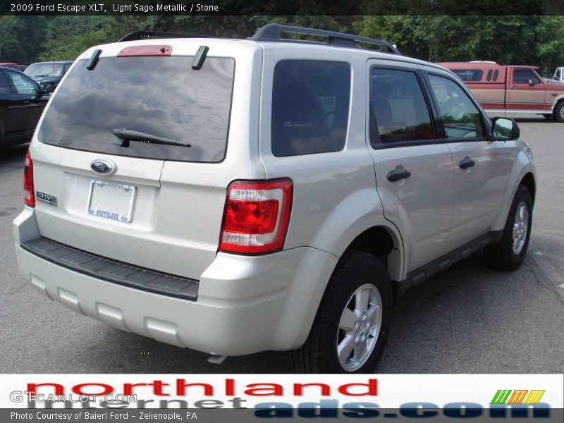 Light Sage Metallic / Stone 2009 Ford Escape XLT