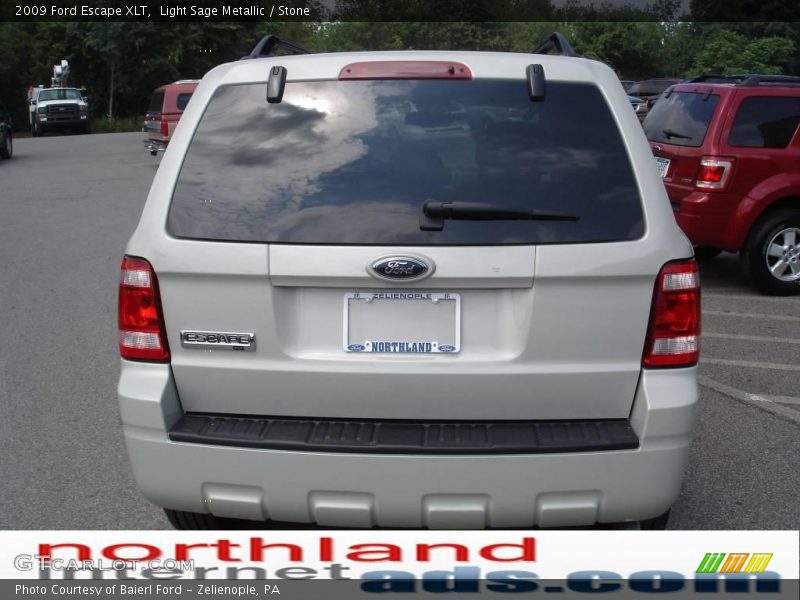 Light Sage Metallic / Stone 2009 Ford Escape XLT
