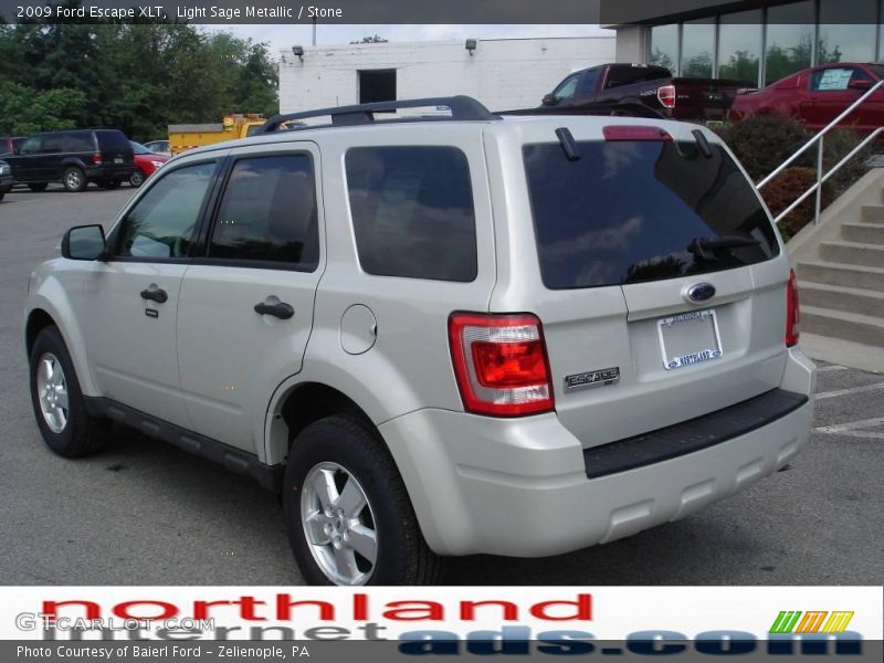 Light Sage Metallic / Stone 2009 Ford Escape XLT