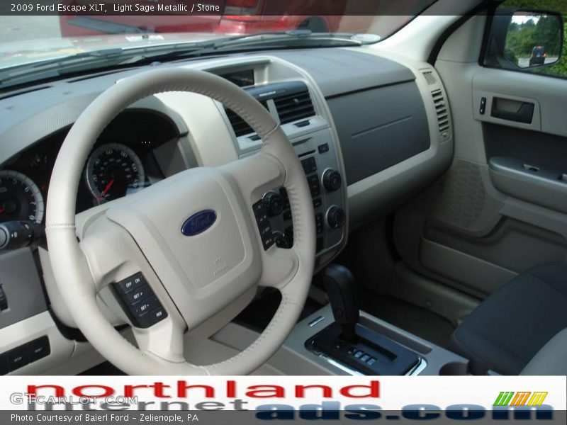 Light Sage Metallic / Stone 2009 Ford Escape XLT