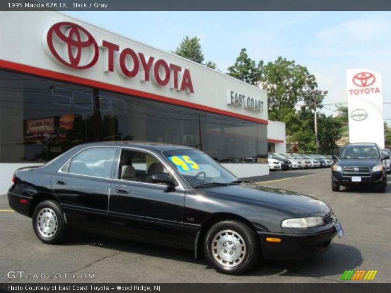 Black / Gray 1995 Mazda 626 LX