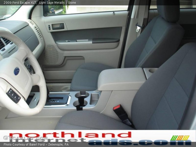 Light Sage Metallic / Stone 2009 Ford Escape XLT