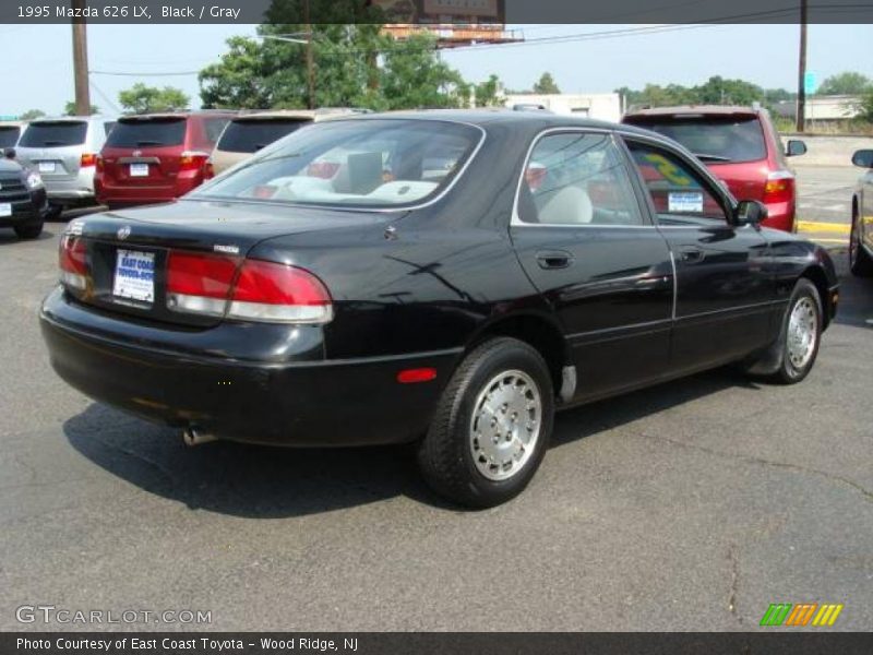 Black / Gray 1995 Mazda 626 LX