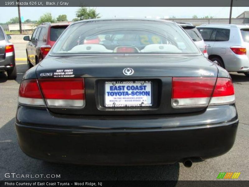 Black / Gray 1995 Mazda 626 LX