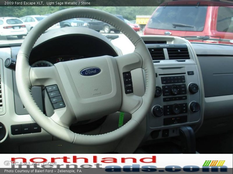 Light Sage Metallic / Stone 2009 Ford Escape XLT