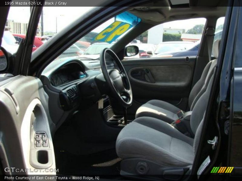 Black / Gray 1995 Mazda 626 LX