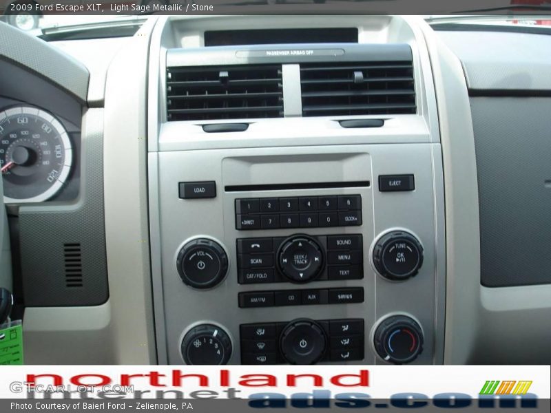 Light Sage Metallic / Stone 2009 Ford Escape XLT