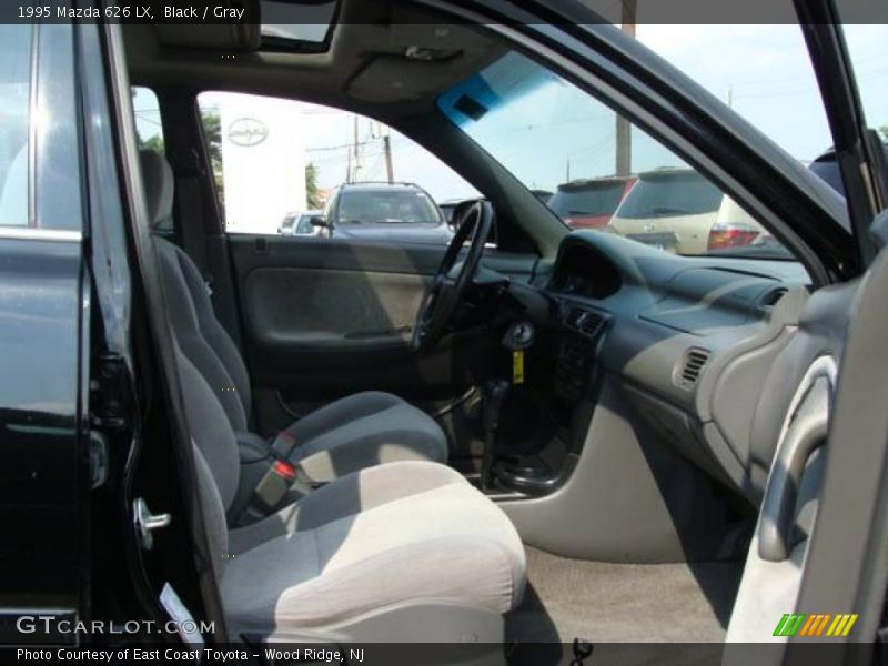 Black / Gray 1995 Mazda 626 LX