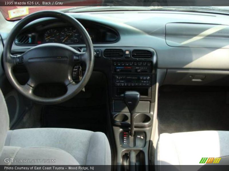 Black / Gray 1995 Mazda 626 LX