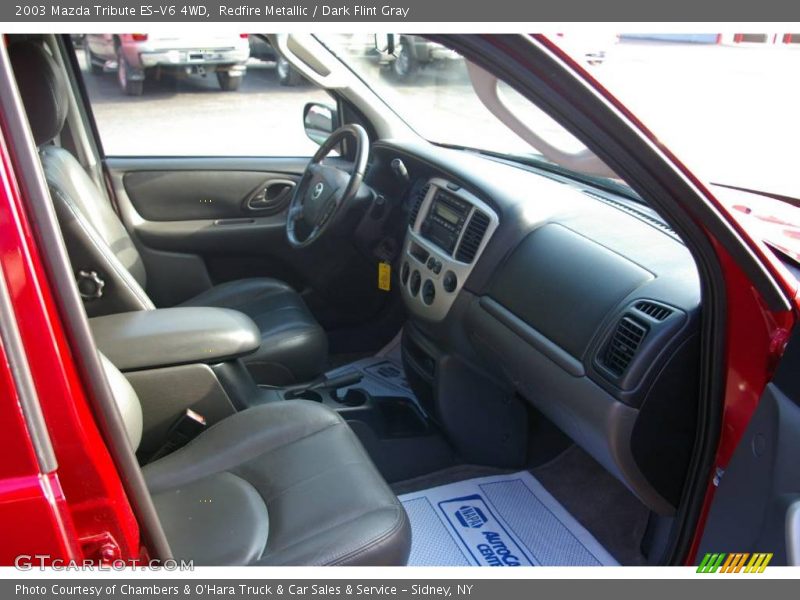 Redfire Metallic / Dark Flint Gray 2003 Mazda Tribute ES-V6 4WD