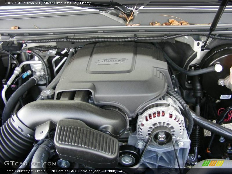 Silver Birch Metallic / Ebony 2009 GMC Yukon SLT