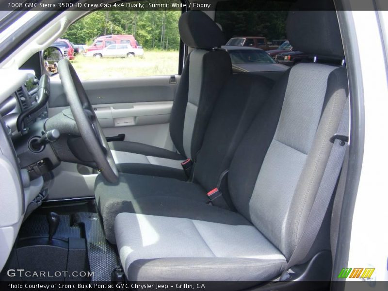 Summit White / Ebony 2008 GMC Sierra 3500HD Crew Cab 4x4 Dually