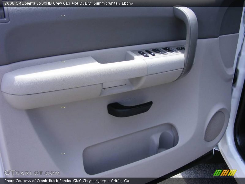 Summit White / Ebony 2008 GMC Sierra 3500HD Crew Cab 4x4 Dually